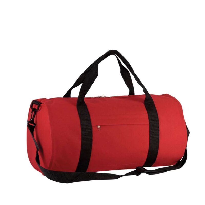 ki0633-red_black-a1 Kimood TUBULAR HOLD-ALL BAG - Κόκκινο/Μαύρο