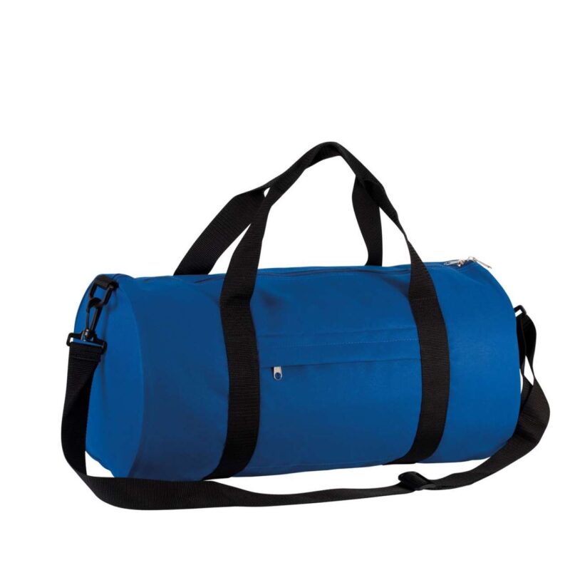 ki0633-royal_blue_black-a1 Kimood TUBULAR HOLD-ALL BAG - βασιλικό μπλε και μαύρο