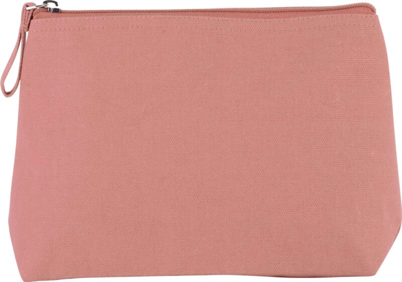 Kimood TOILETRY BAG σε COTTON CANVAS - Dusty Pink
