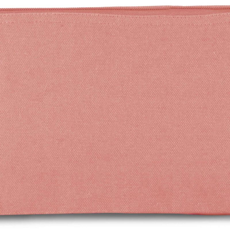 Kimood COTTON CANVAS TOILETRY BAG - Dusty Pink