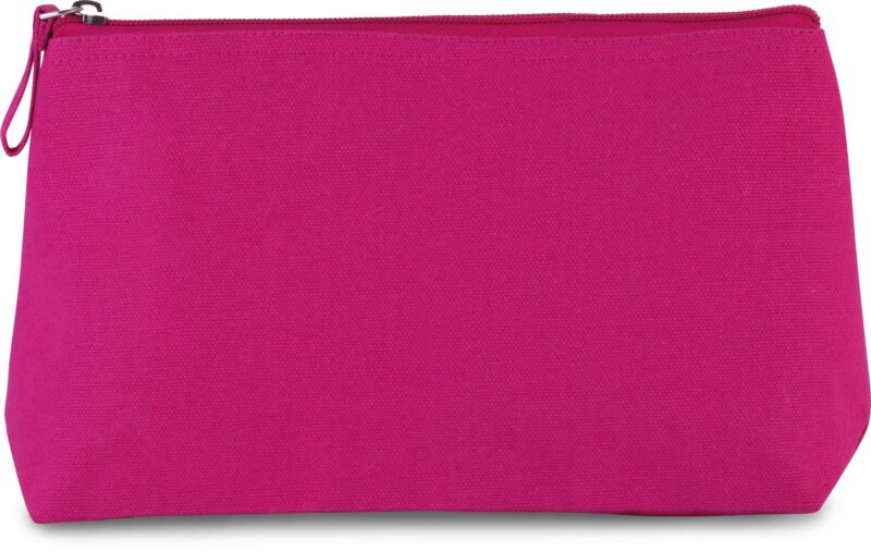 Kimood COTTON CANVAS TOILETRY BAG - Φούξια
