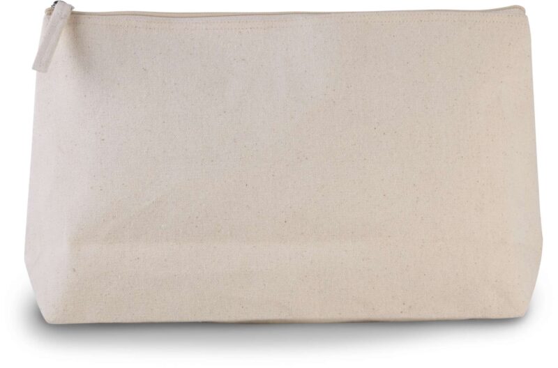 Kimood COTTON CANVAS TOILETRY BAG - Φυσικό