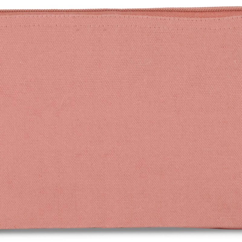 Kimood COTTON CANVAS TOILETRY BAG - Dusty Pink