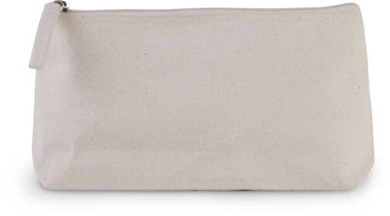 Kimood COTTON CANVAS TOILETRY BAG - Φυσικό