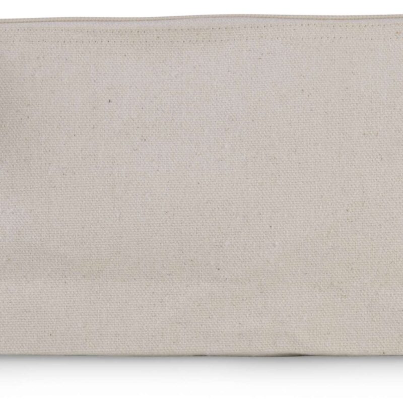 ki0728-natural-a1 Kimood COTTON CANVAS TOILETRY BAG - Φυσικό
