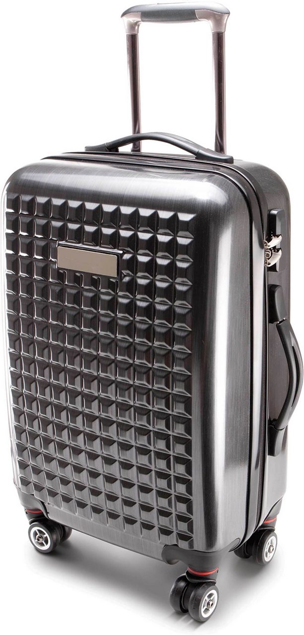 ki0807-anthracite-a1 Kimood PC TROLLEY SUITCASE - Ανθρακί
