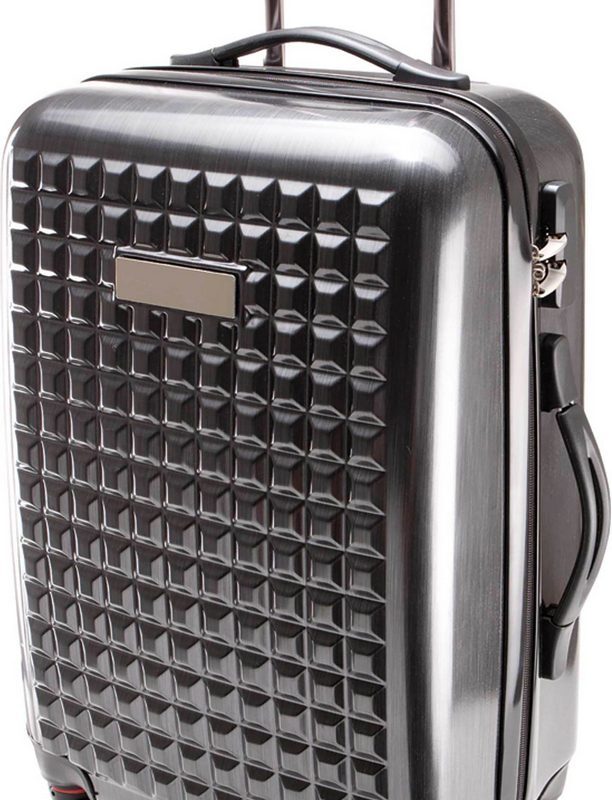 ki0808-anthracite-a1 Kimood EXTRA LARGE TROLLEY SUITCASE - Ανθρακί