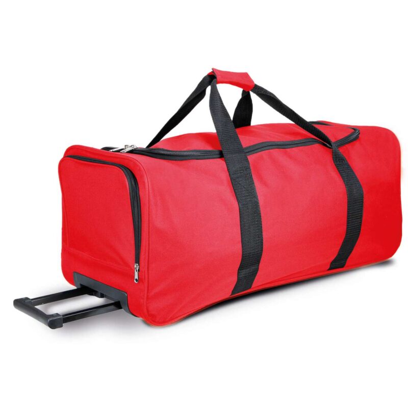 ki0812-red-a1 Kimood SPORTS TROLLEY BAG - Κόκκινο