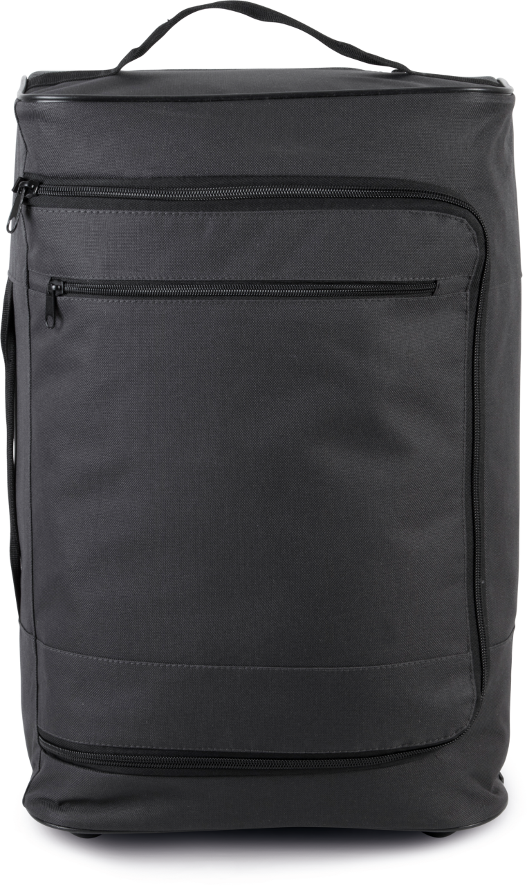 ki0828-dark_grey-a1 Kimood CABIN SIZE TROLLEY SUITCASE - Σκούρο Γκρι