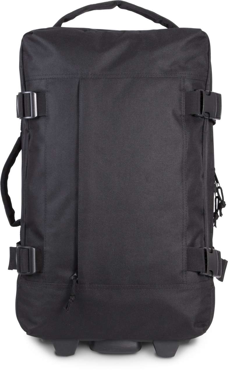 ki0830-black-a1 Kimood CABIN SIZE TROLLEY SUITCASE - Μαύρο