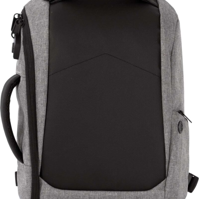 Kimood BACKPACK ANTI-THEFT FOR TABLET 13” - Graphite Grey Heather/Black
