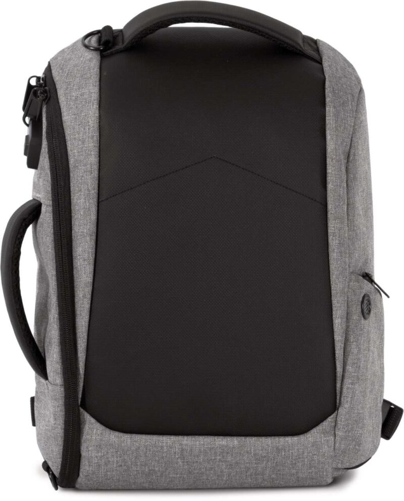 ki0890-graphite_grey_heatherblack-a1 Kimood BACKPACK ANTI-THEFT FOR TABLET 13” - Graphite Grey Heather/Black