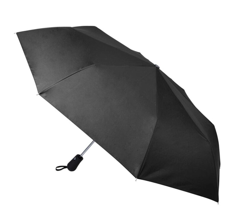 ki2011-black-a1 Kimood AUTO OPEN MINI UMBRELLA - Μαύρο