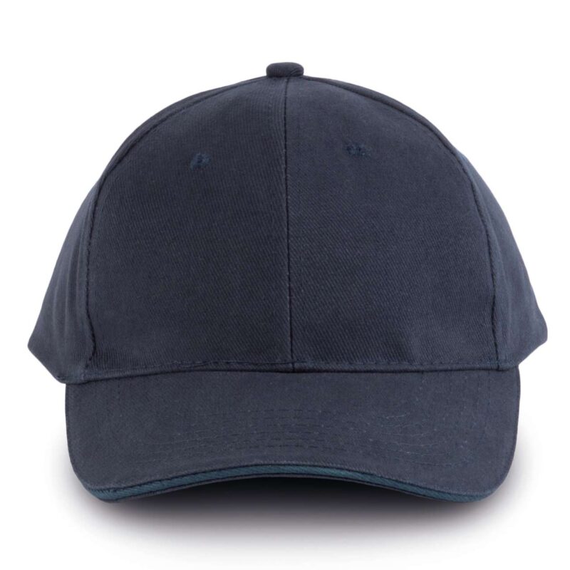 K-UP ORLANDO - 6 PANELS CAP - ναυτικό/γαλάζιο