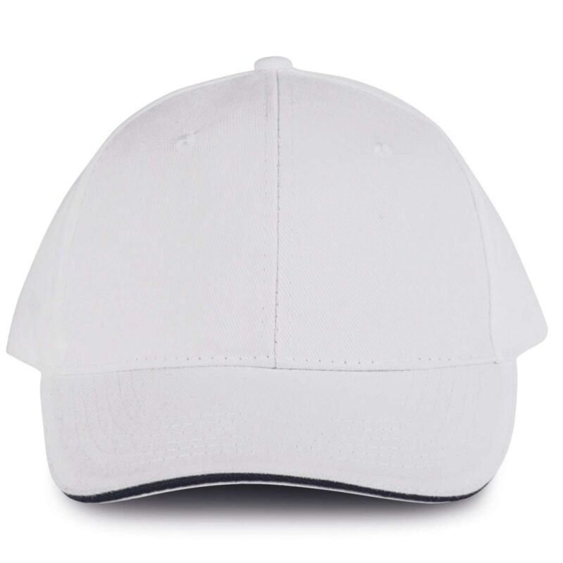 K-UP ORLANDO - 6 PANELS CAP - White/Royal Blue/Red
