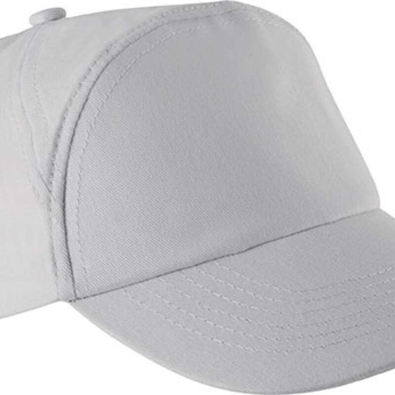 kp013-white-a1 K-UP BAHIA - 7 PANELS CAP - Λευκό
