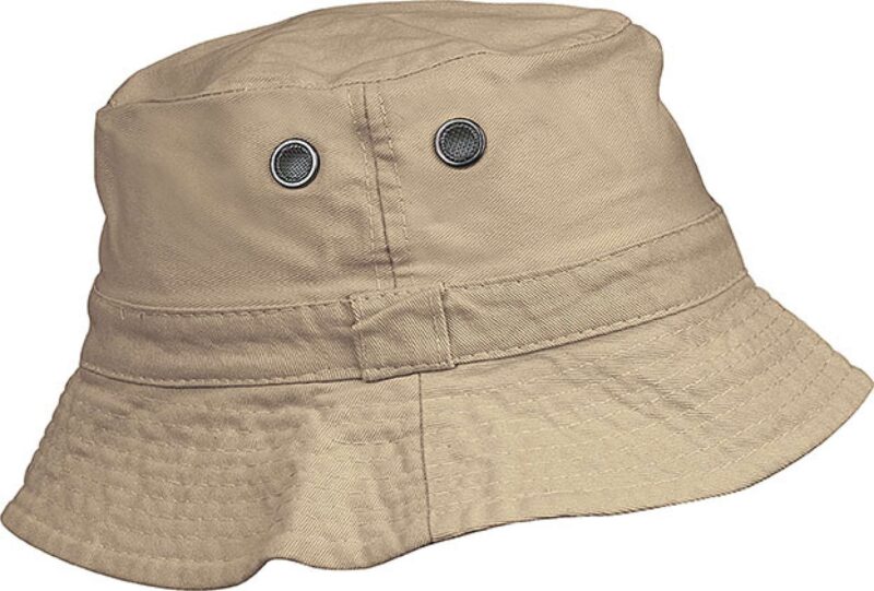 kp023-beige-a1 K-UP VOYAGER - BUCKET HAT - μπεζ
