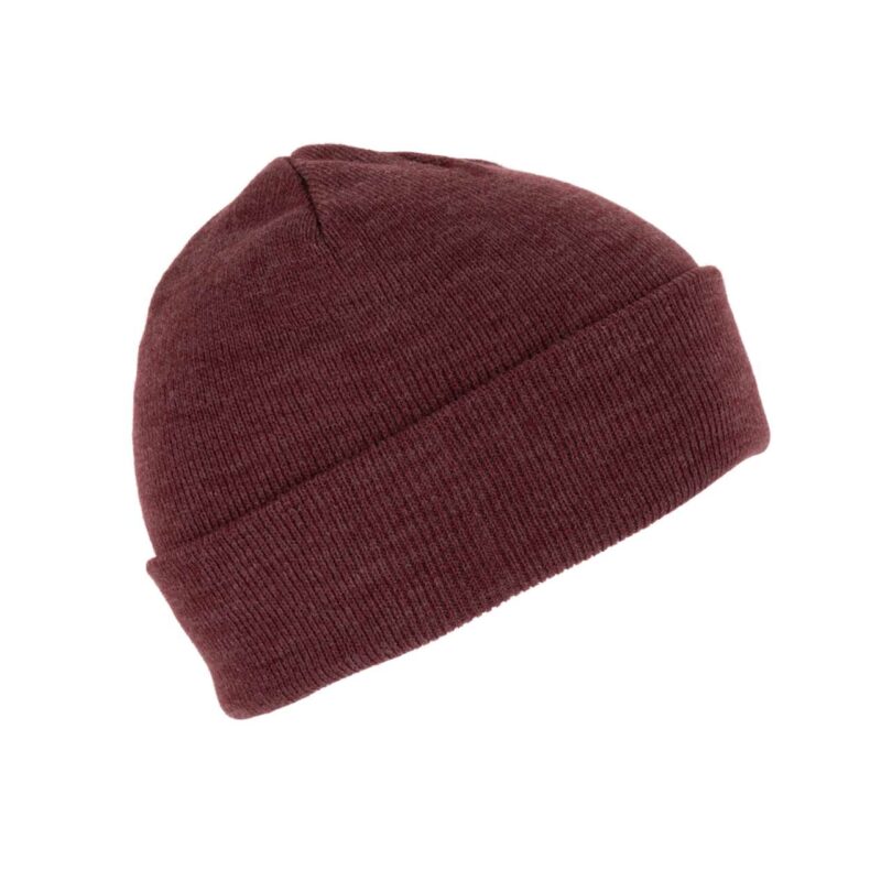 K-UP BEANIE - Μπορντό Μελανζέ