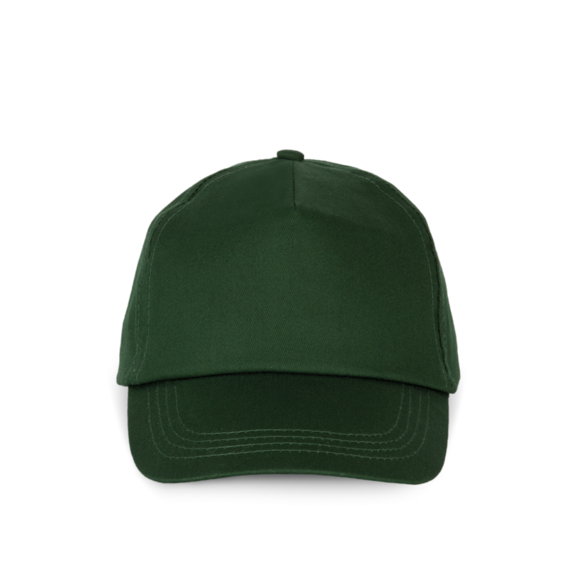 kp034-forest_green-a1 K-UP FIRST - 5 PANELS CAP - Πράσινο του δάσους