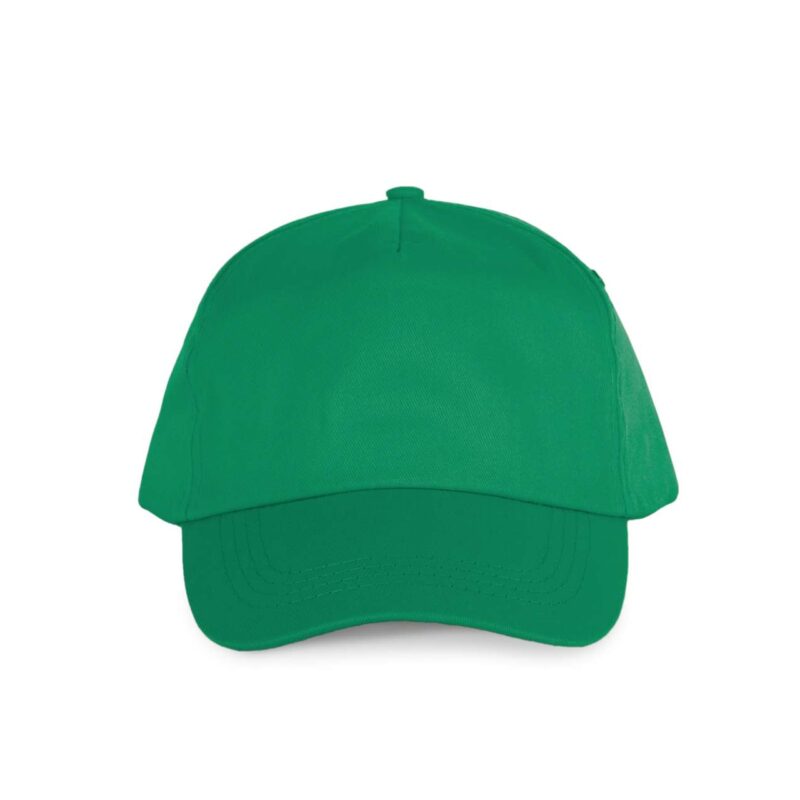 kp034-kelly_green-a1 K-UP FIRST - 5 PANELS CAP - πράσινο του Κέλι