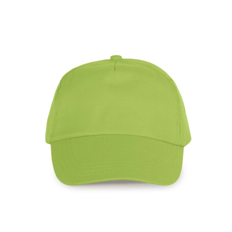 kp034-lime-a1 K-UP FIRST - 5 PANELS CAP - Λαχανί