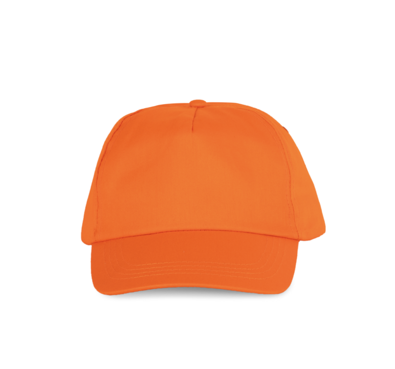 K-UP FIRST - 5 PANELS CAP - πορτοκαλί