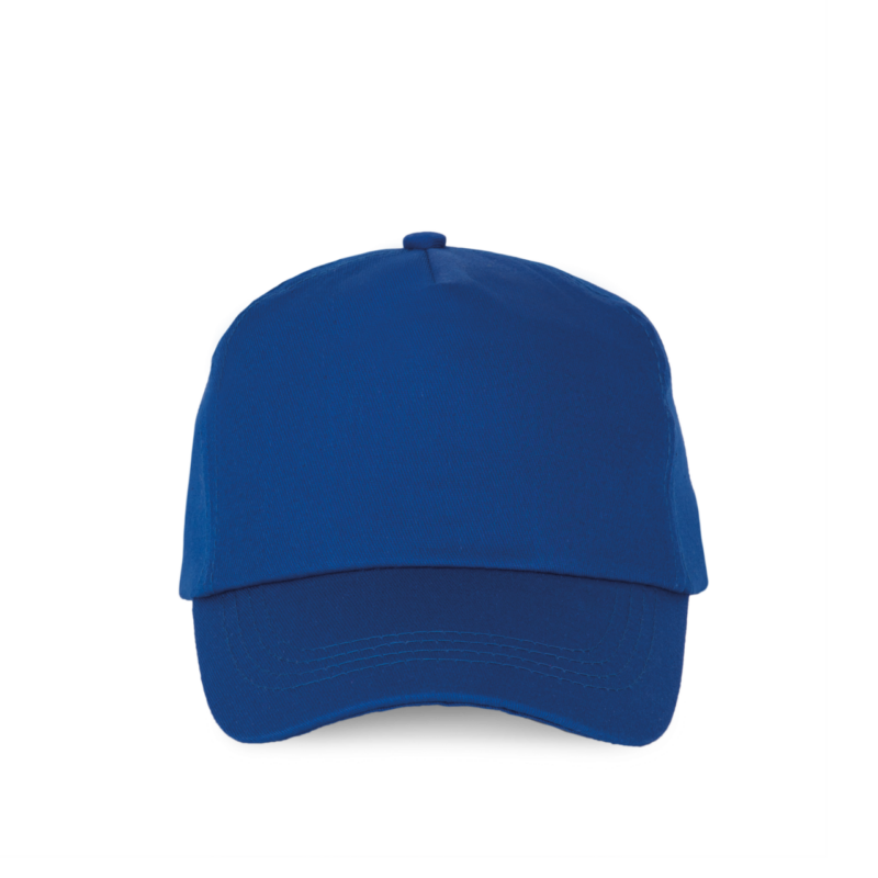 kp034-royal_blue-a1 K-UP FIRST - 5 PANELS CAP - Βασιλικό μπλε