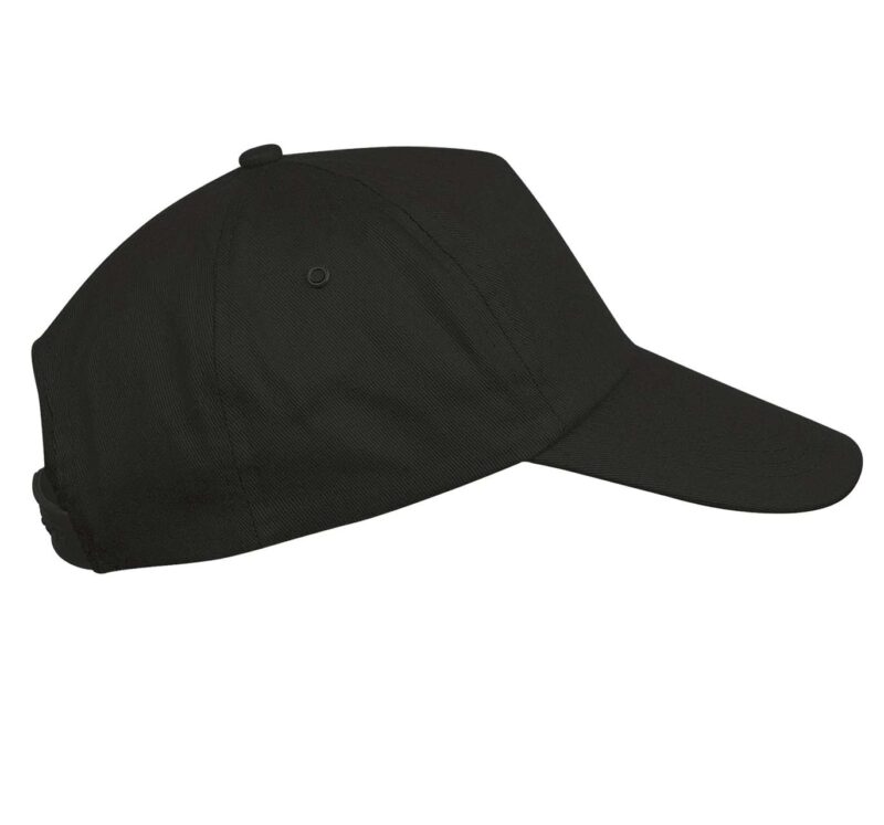 K-UP FIRST KIDS - KIDS 5 PANEL CAP - Μαύρο