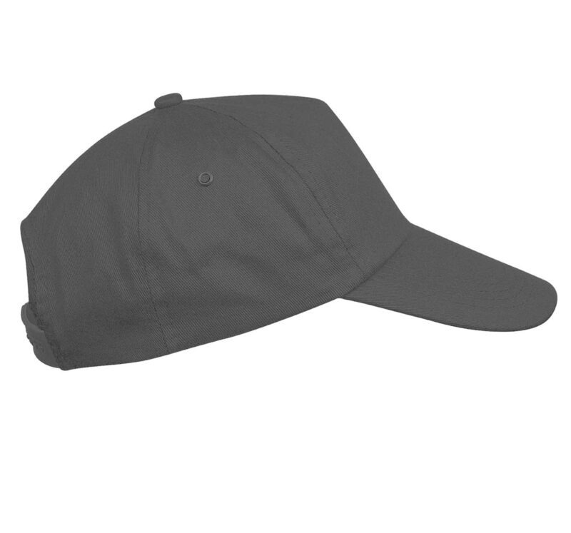 K-UP FIRST KIDS - KIDS 5 PANEL CAP - Σκούρο Γκρι