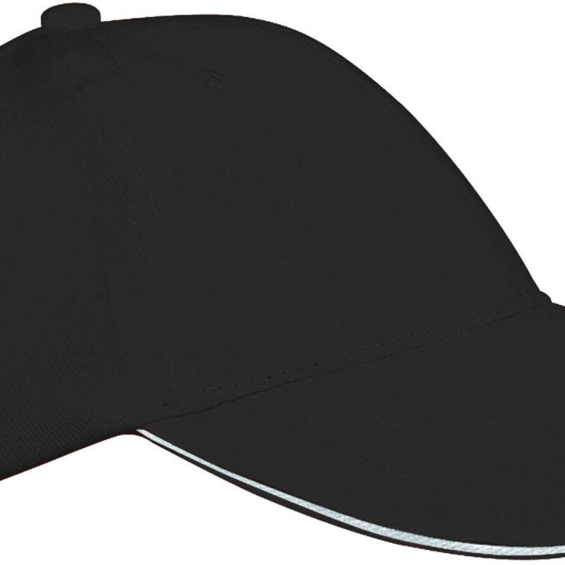 kp042-dark_grey_light_grey-a1 K-UP ORLANDO KIDS - KIDS' 6 PANELS CAP - Σκούρο Γκρι/Ανοιχτό Γκρι