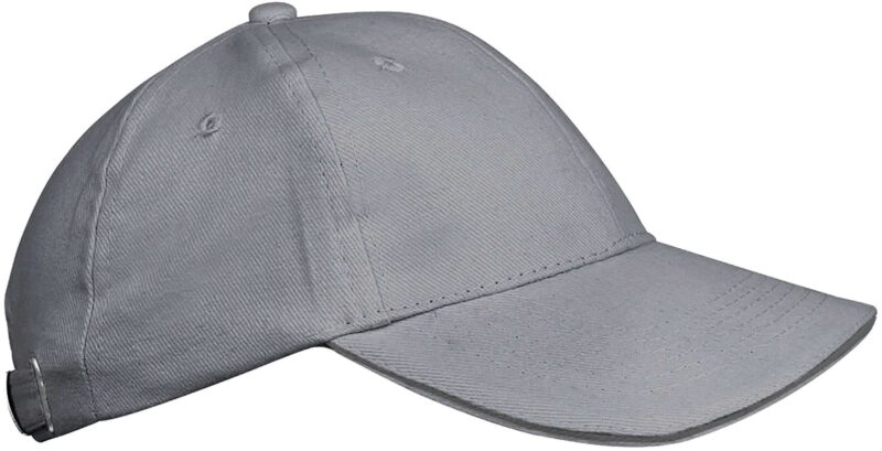 kp042-light_grey_dark_grey-a1 K-UP ORLANDO KIDS - KIDS' 6 PANELS CAP - Ανοιχτό Γκρι/Σκούρο Γκρι