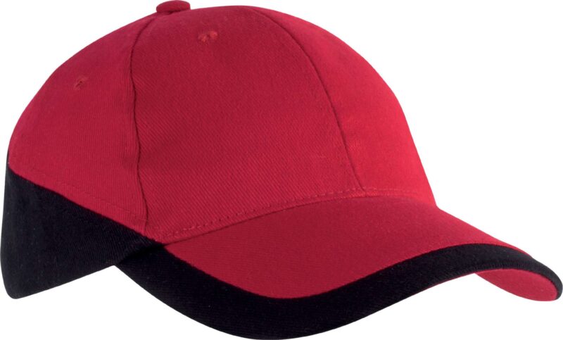 K-UP RACING - TWO-TONE 6 PANEL CAP - Κόκκινο/Λευκό