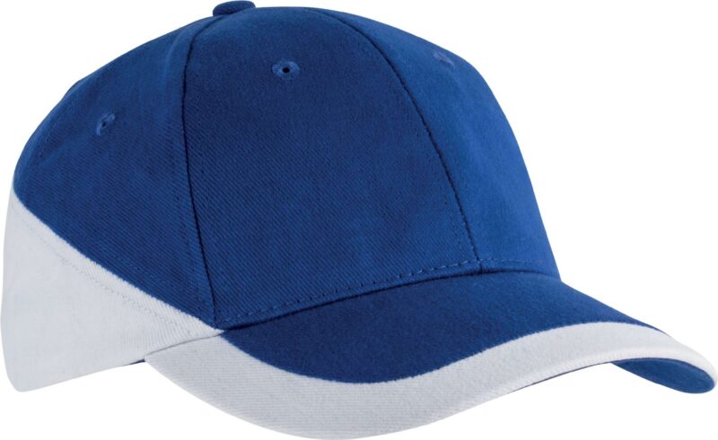K-UP RACING - TWO-TONE 6 PANEL CAP - βασιλικό μπλε/λευκό
