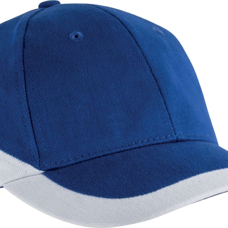 K-UP RACING - TWO-TONE 6 PANEL CAP - βασιλικό μπλε/κίτρινο
