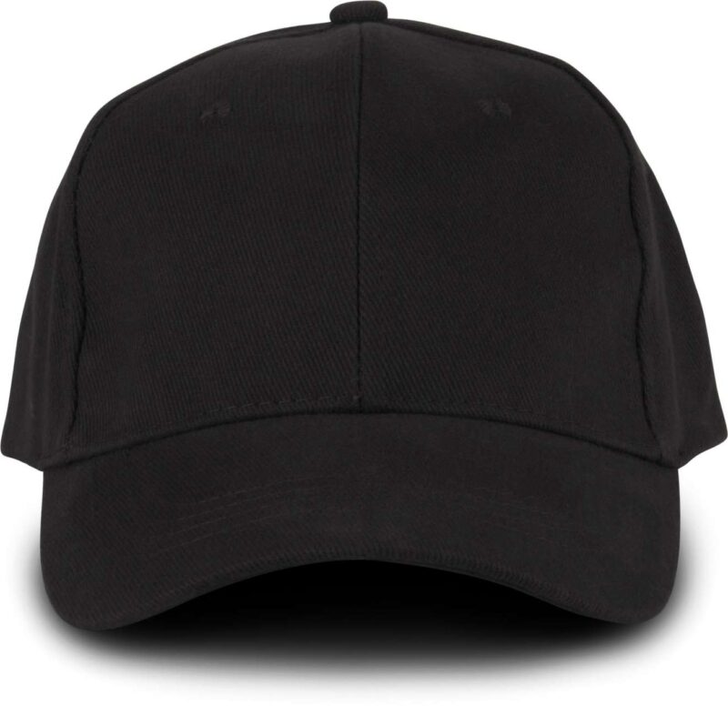 K-UP OEKOTEX CAP 6 PANELS CAP - Μαύρο