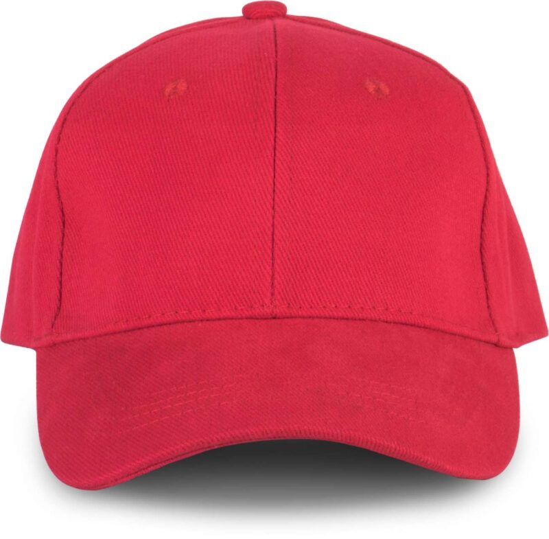 K-UP OEKOTEX CAP 6 PANELS CAP - Κόκκινο