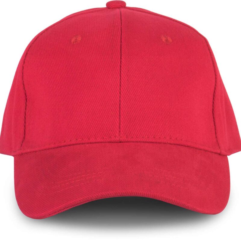 kp108-red-a1 K-UP OEKOTEX CAP 6 PANELS CAP - Κόκκινο