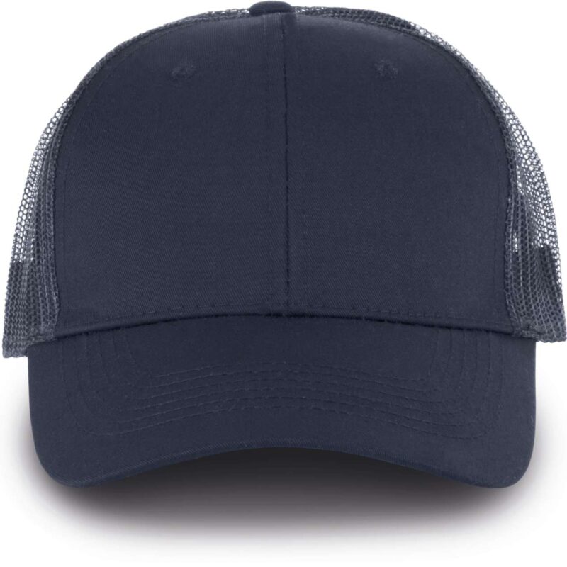 K-UP OEKOTEX CERTIFIED TRUCKER CAP - Ναυτικό μπλε / Ναυτικό μπλε