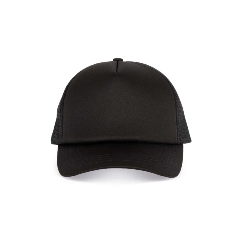 kp111-black-a2 K-UP TRUCKER MESH CAP - 5 PANELS - Μαύρο