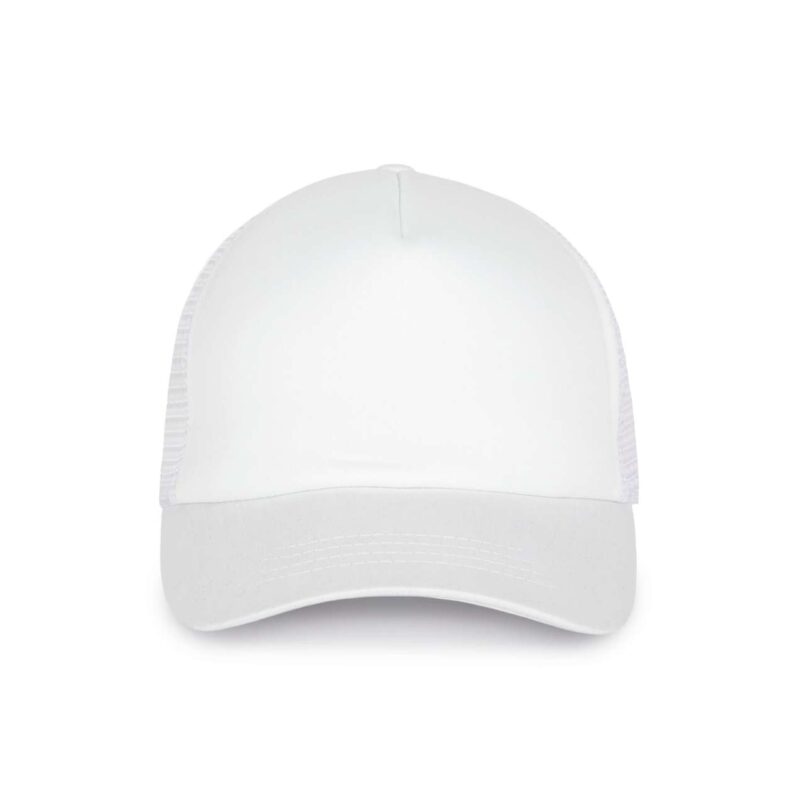 K-UP TRUCKER MESH CAP - 5 PANELS - Λευκό/Βασιλικό Μπλε