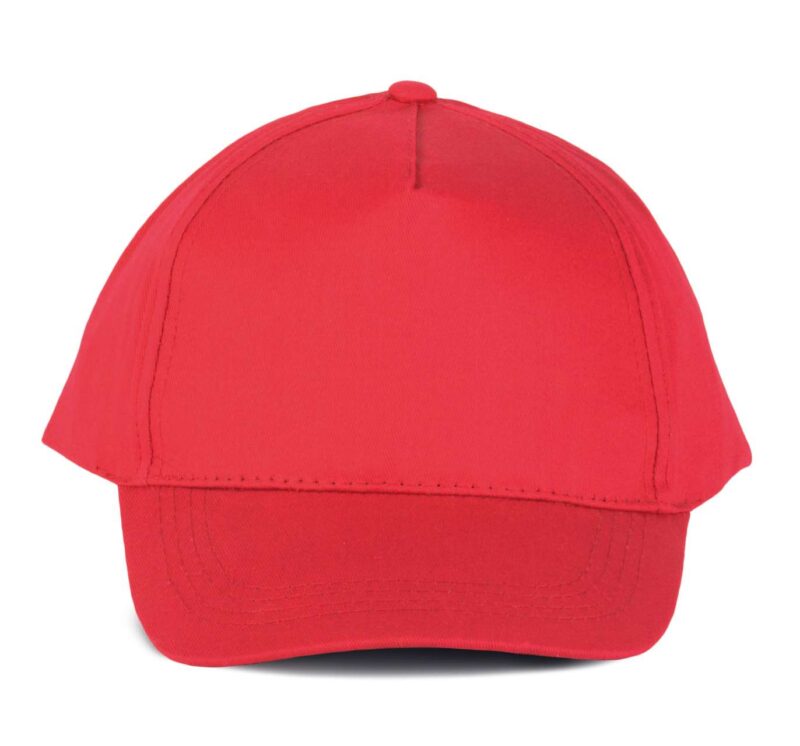 K-UP COTTON CAP - 5 PANELS - Κόκκινο