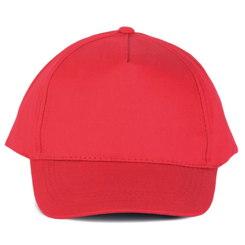 K-UP COTTON CAP - 5 PANELS - Κόκκινο