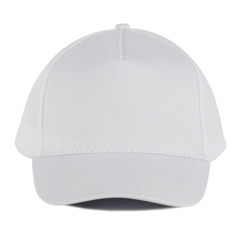K-UP COTTON CAP - 5 PANELS - Λευκό