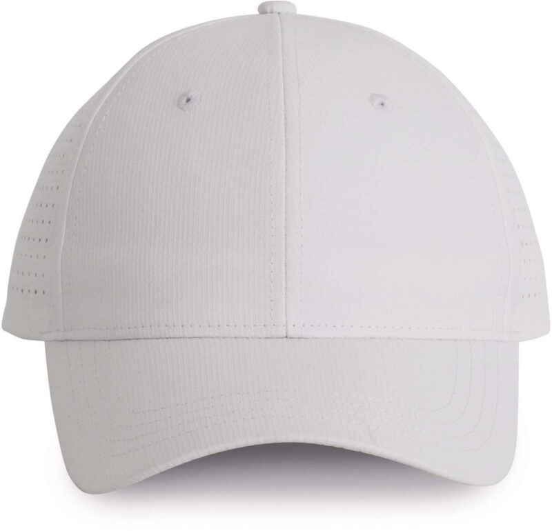 K-UP PERFORATED PERFORATED CAP - 6 PANELS - Λευκό