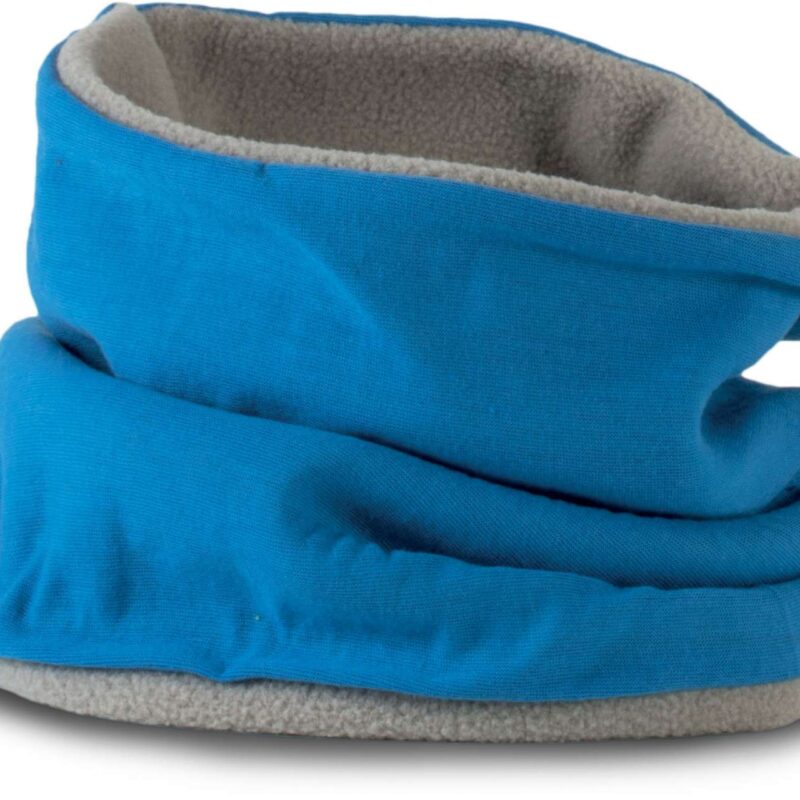 K-UP FLEECE-LINED NECKWARMER - Lagoon/Light Grey
