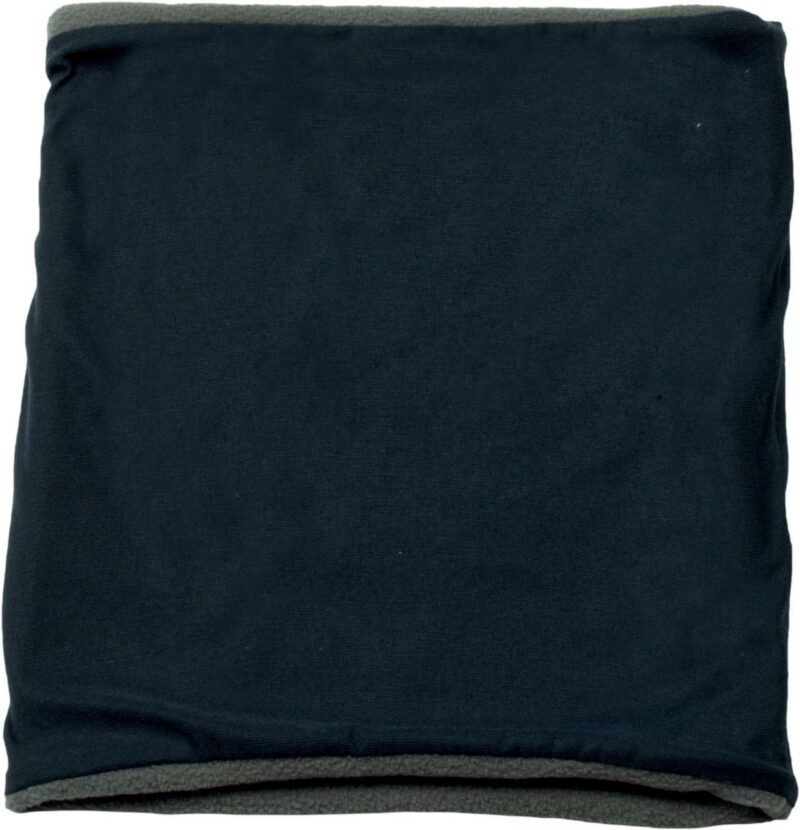 kp121-navy_slate_grey-a1 K-UP FLEECE-LINED NECKWARMER - Μπλε μαρίν / Γκρι σχιστόλιθου