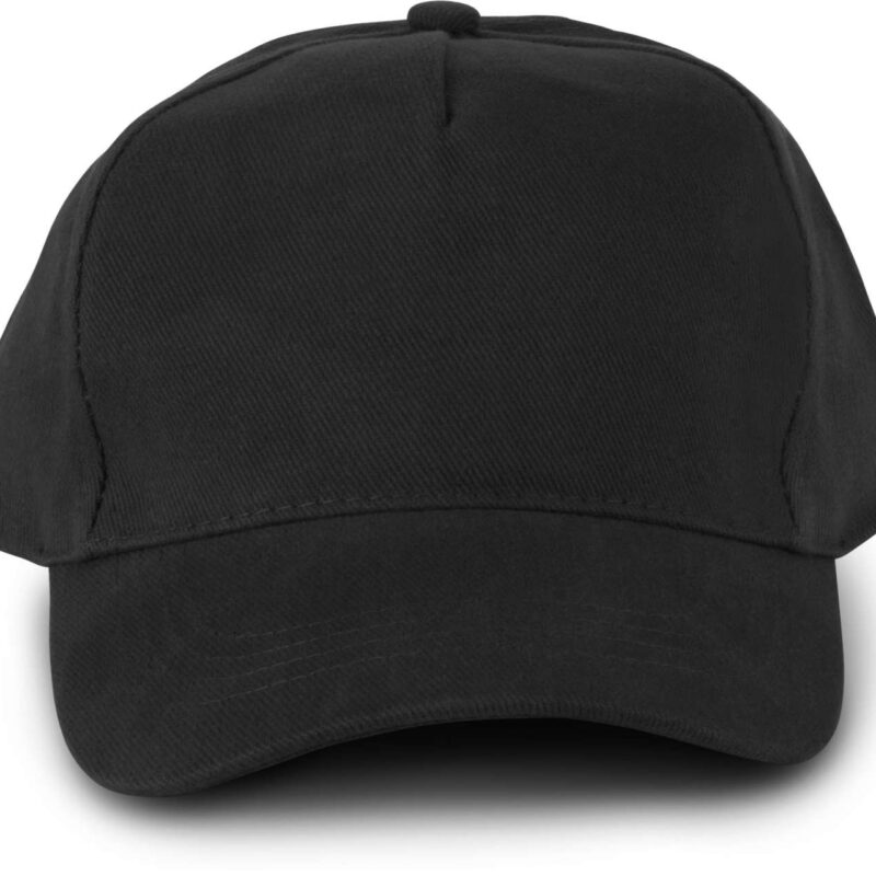 kp133-black-a1 K-UP OKEOTEX CERTIFIED 5 PANELS CAP - Μαύρο