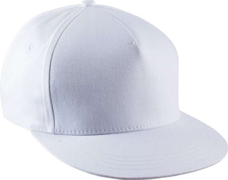 K-UP SNAPBACK CAP - 5 PANELS - Λευκό