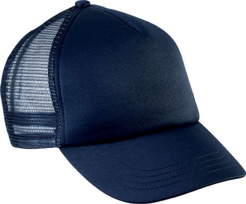 K-UP Παιδικό TRUCKER MESH CAP - 5 PANELS - Μπλε μαρίν