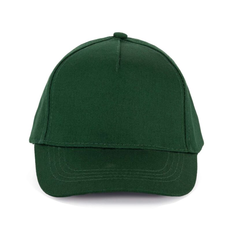 kp149-forest_green-a1 K-UP Παιδικό Βαμβακερό Καπέλο - 5 Φύλλα - Πράσινο του δάσους